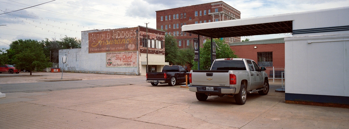 Paris, Texas. Taken by Lucas Taylor on a Hasselblad XPan camera.