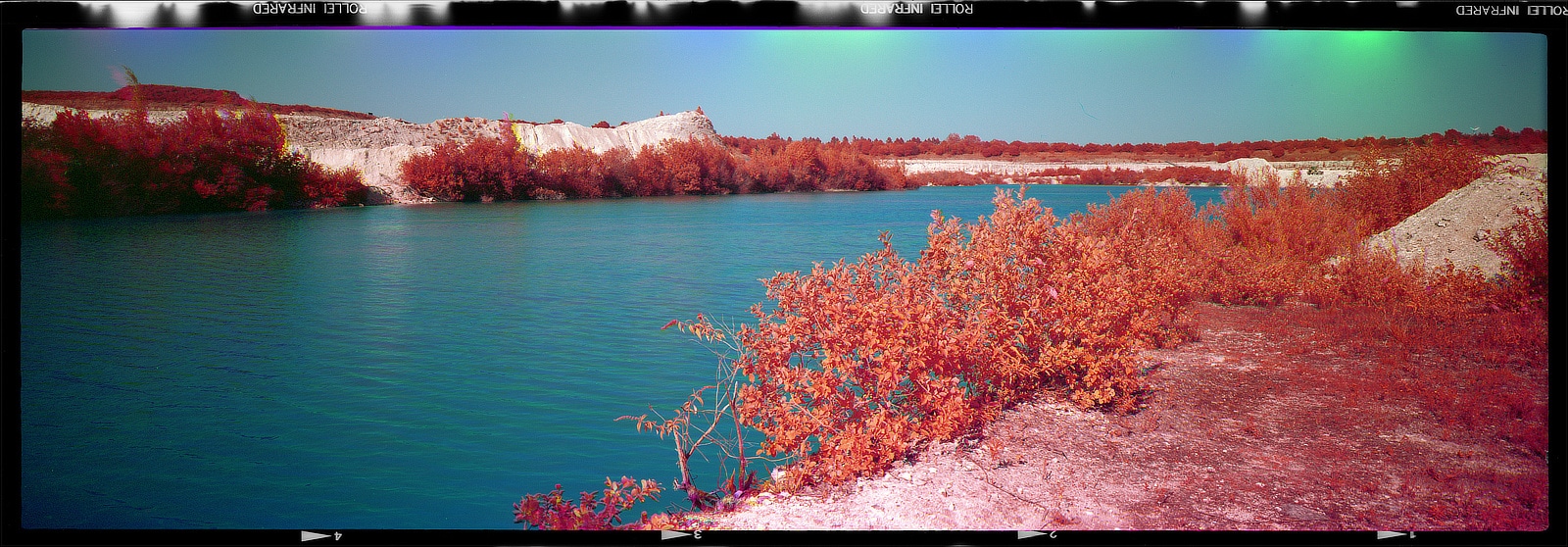 My first attempt at infrared trichroming on 6x17